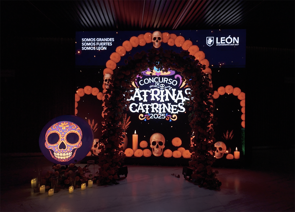 Event decoration with Catrinas